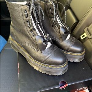 Dr. Martens Black Platform Boots